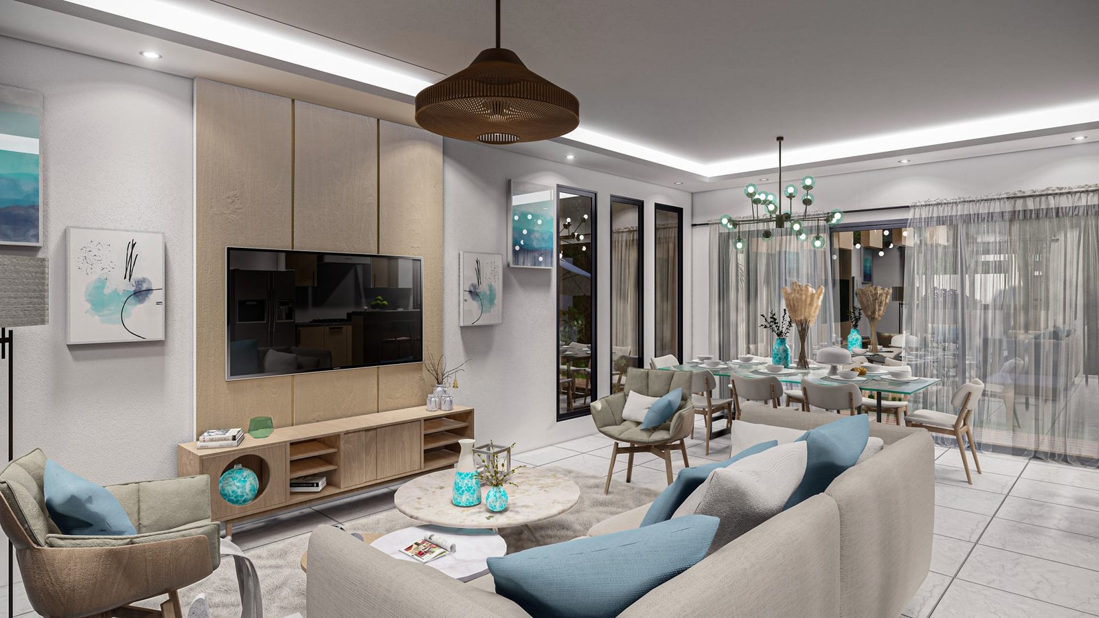 Cocina y comedor
